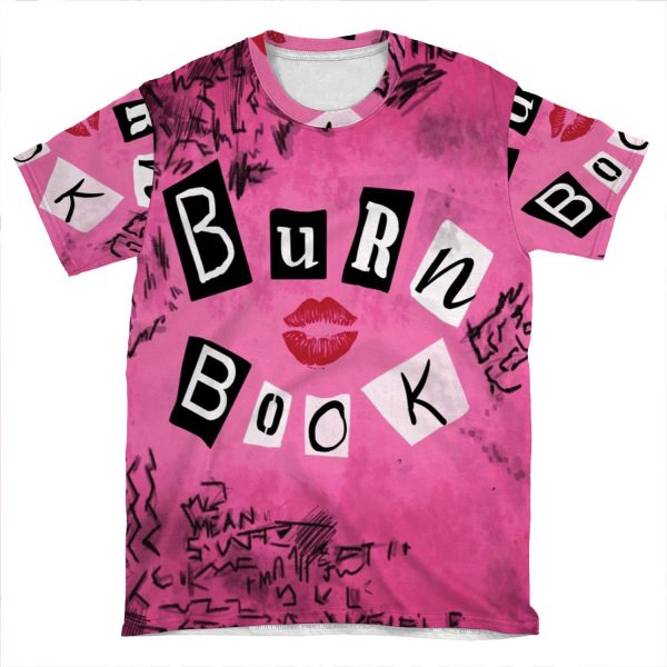 The Burn Book AOP T-shirt Tee