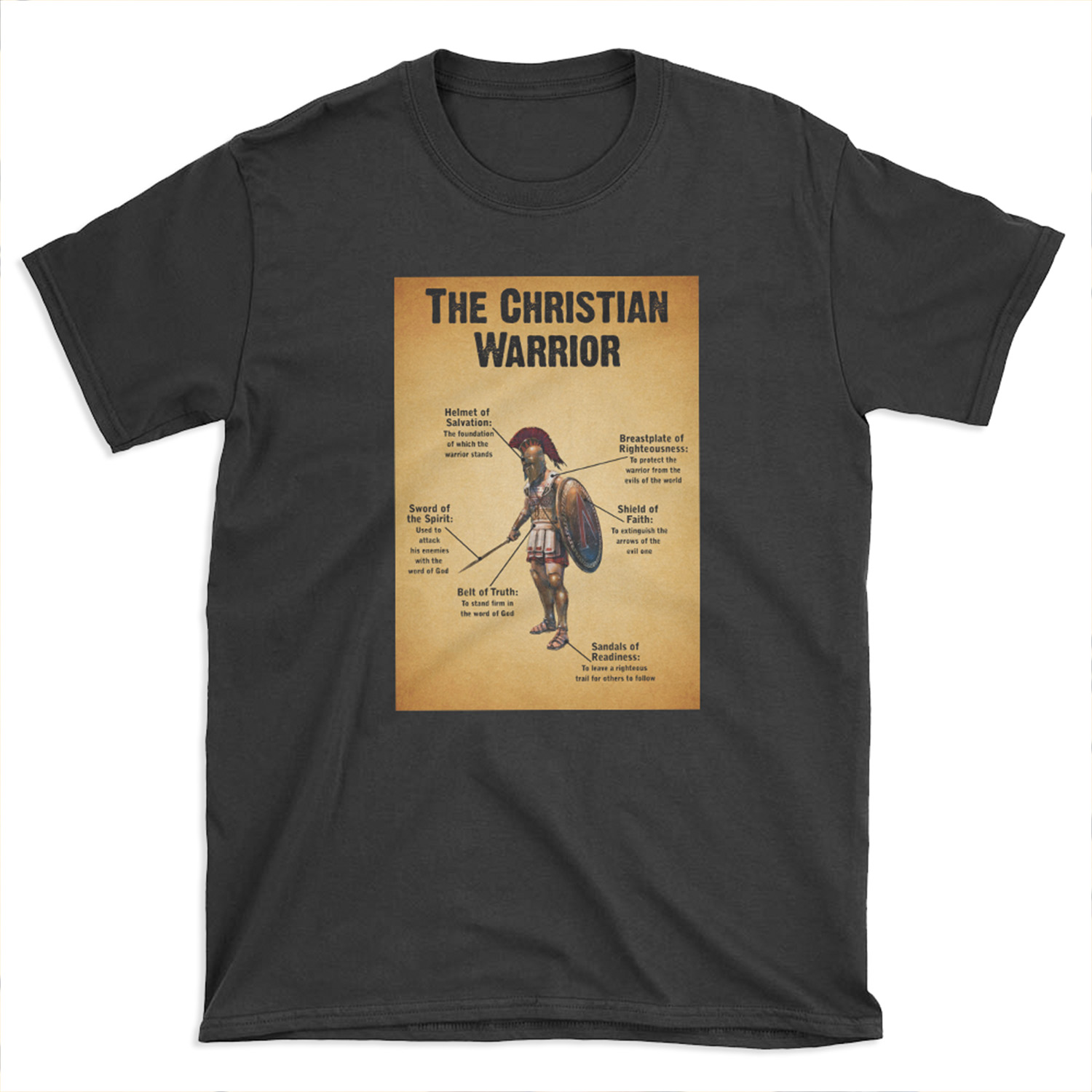 The Christian Warrior T-shirt Tee