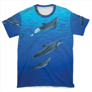 The Clearwater Dolphins AOP T-shirt Tee
