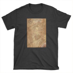 The Dark Tower - Mid-World Map T-shirt Tee