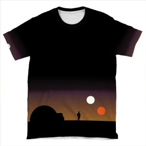 The Double Sunset... AOP T-shirt Tee