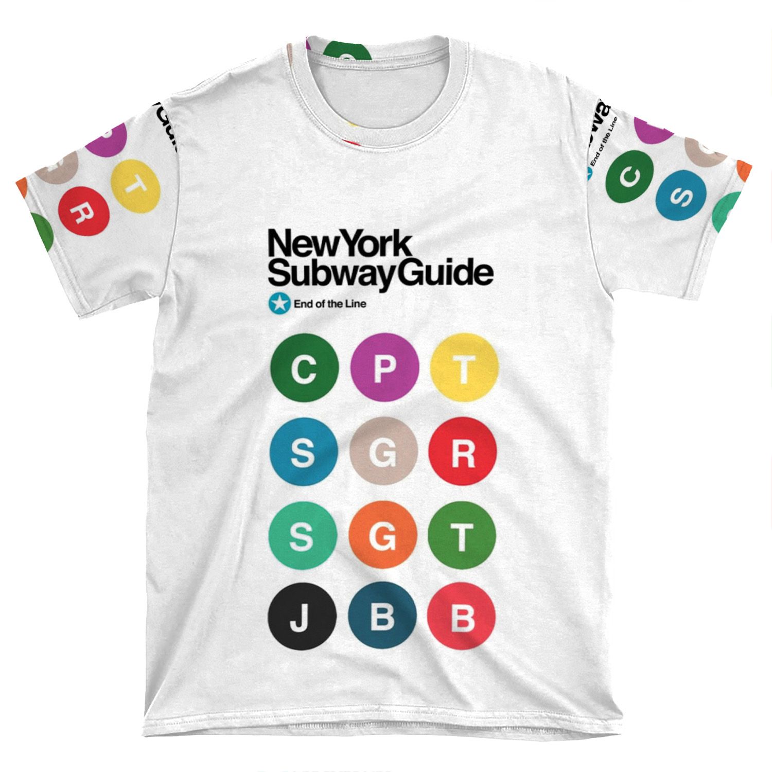 The End Of The Line AOP T-shirt Tee