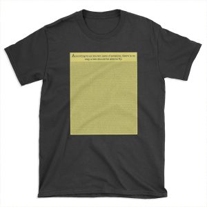 The Entire Bee Movie Script T-shirt Tee