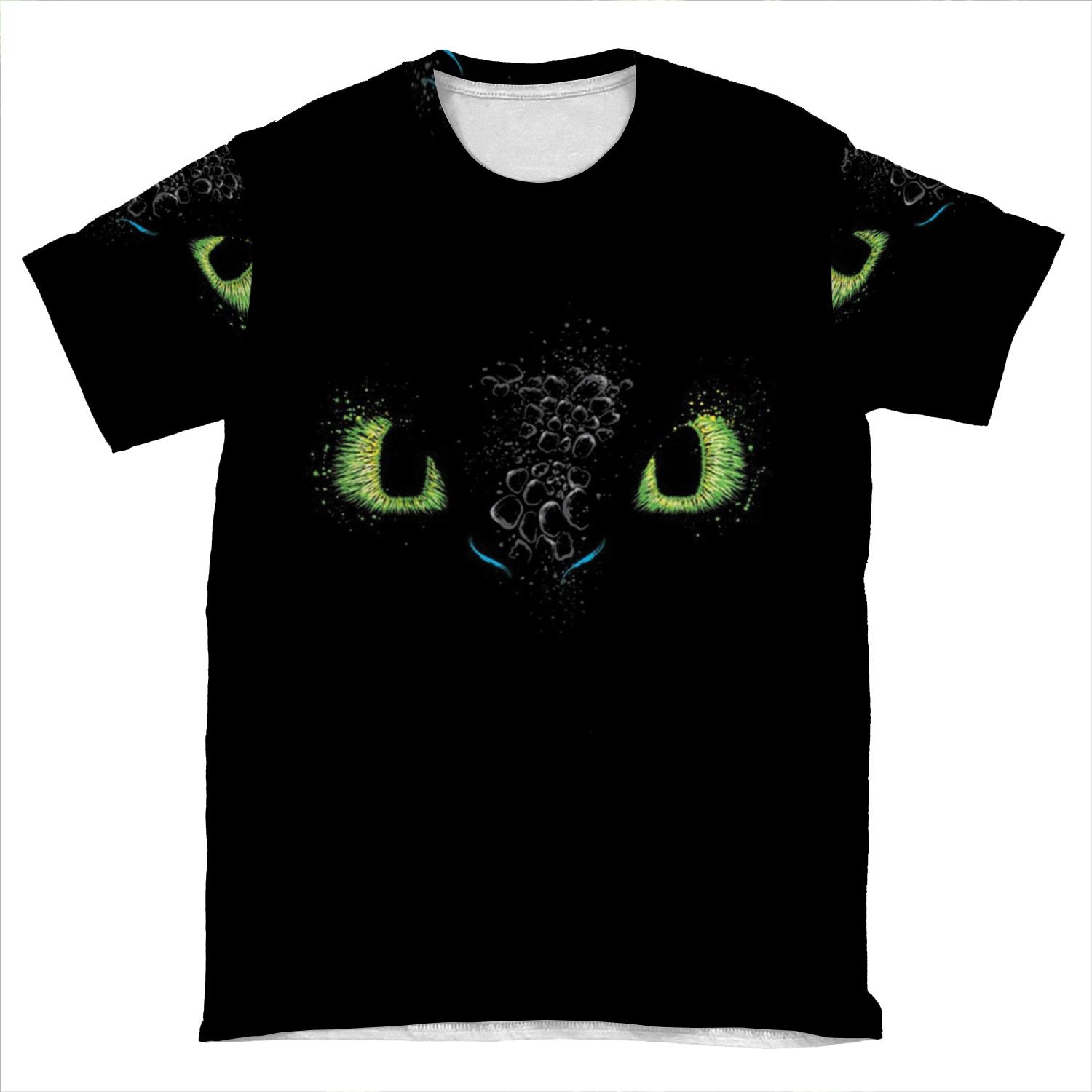 The Eyes Of The Dragon AOP T-shirt Tee
