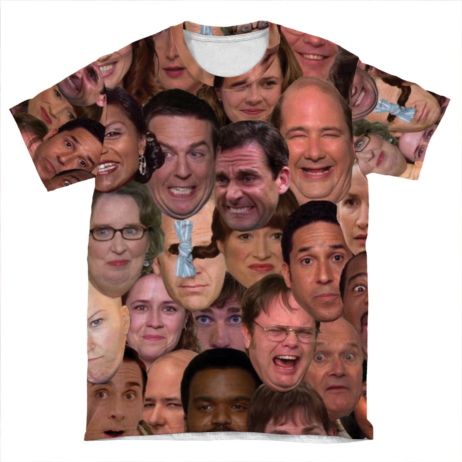 The Faces Of The Office AOP T-shirt Tee