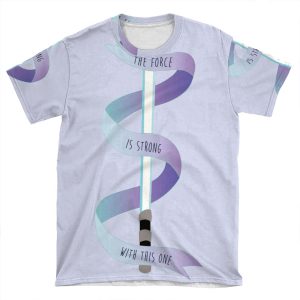 The Force Is Strong With This One AOP T-shirt Tee