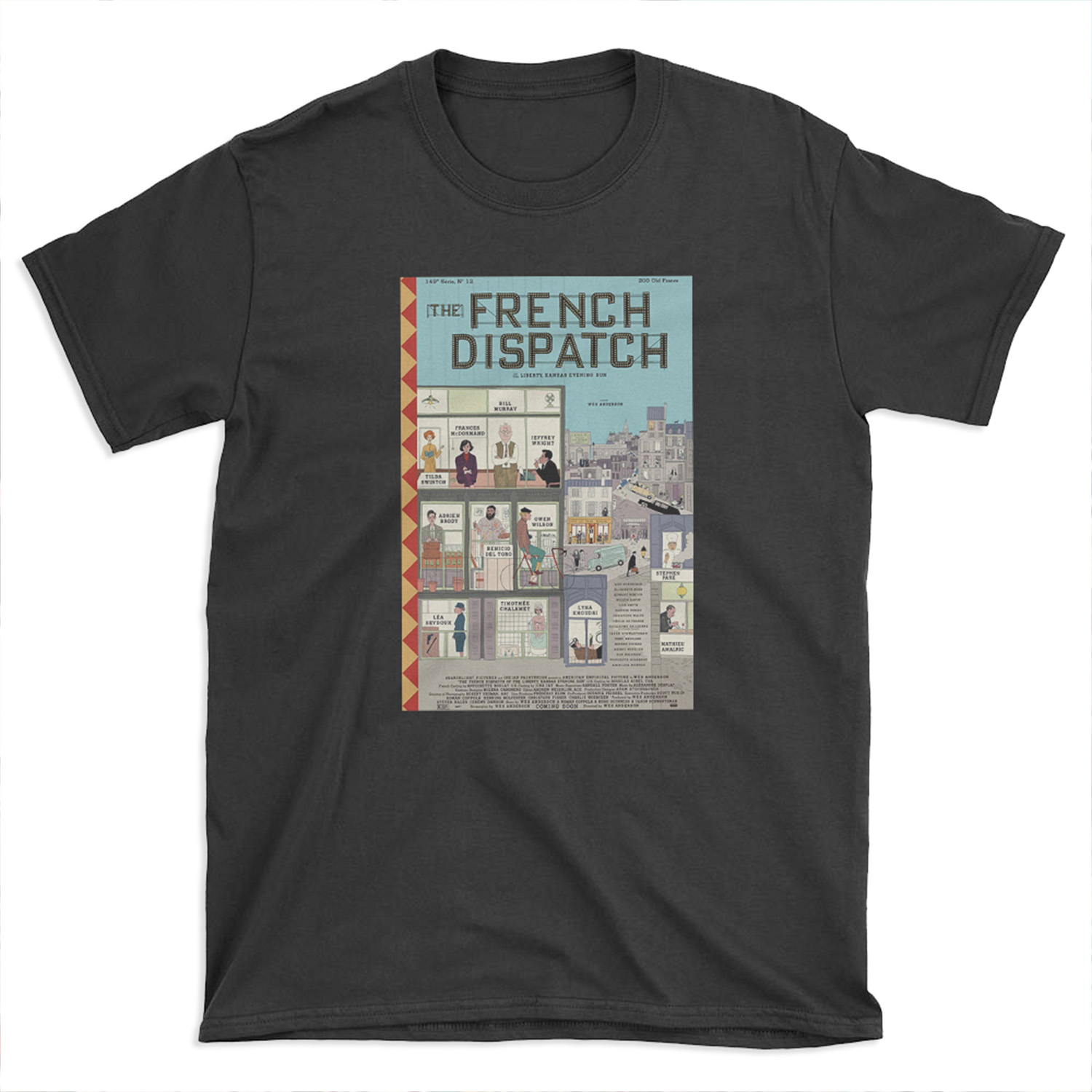 The French Dispatch (2020) T-shirt Tee