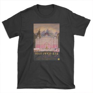 The Grand Budapest Hotel Japanese Film T-shirt Tee