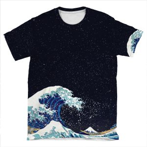 The Great Wave Off Kanagawa Case The Ocean Waves Artwork Case For Iphone 12 Pro Max AOP T-shirt Tee