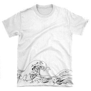 The Great Wave Off Kanagawa V3 AOP T-shirt Tee