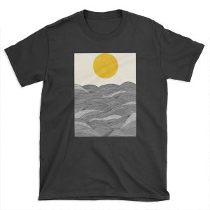 The Grey Waves T-shirt Tee
