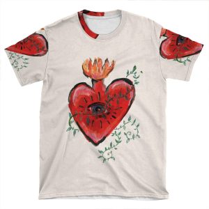 The Heart AOP T-shirt Tee
