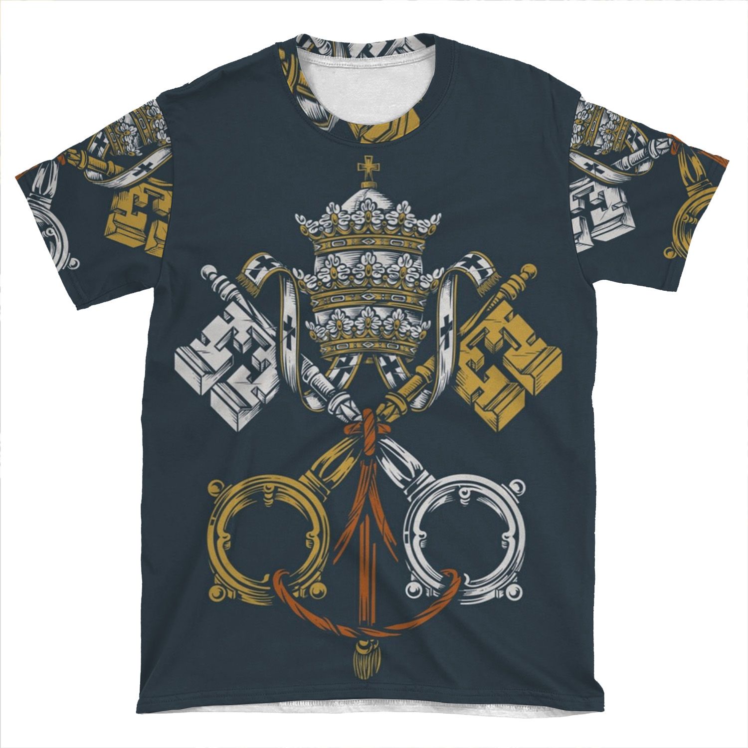 The Holy Catholic Church AOP T-shirt Tee