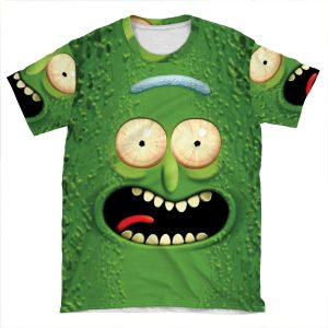 The Incredible Pickle Rick AOP T-shirt Tee