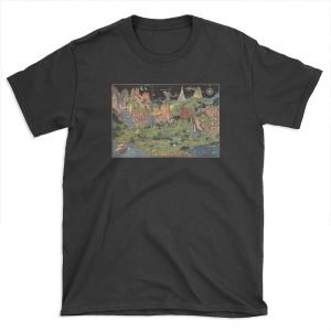 The Land of Make Believe - fairy tale art / imaginary map T-shirt Tee
