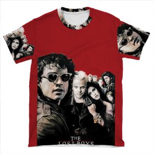 The Lost Boys Poster Inspired Artwork AOP T-shirt Tee