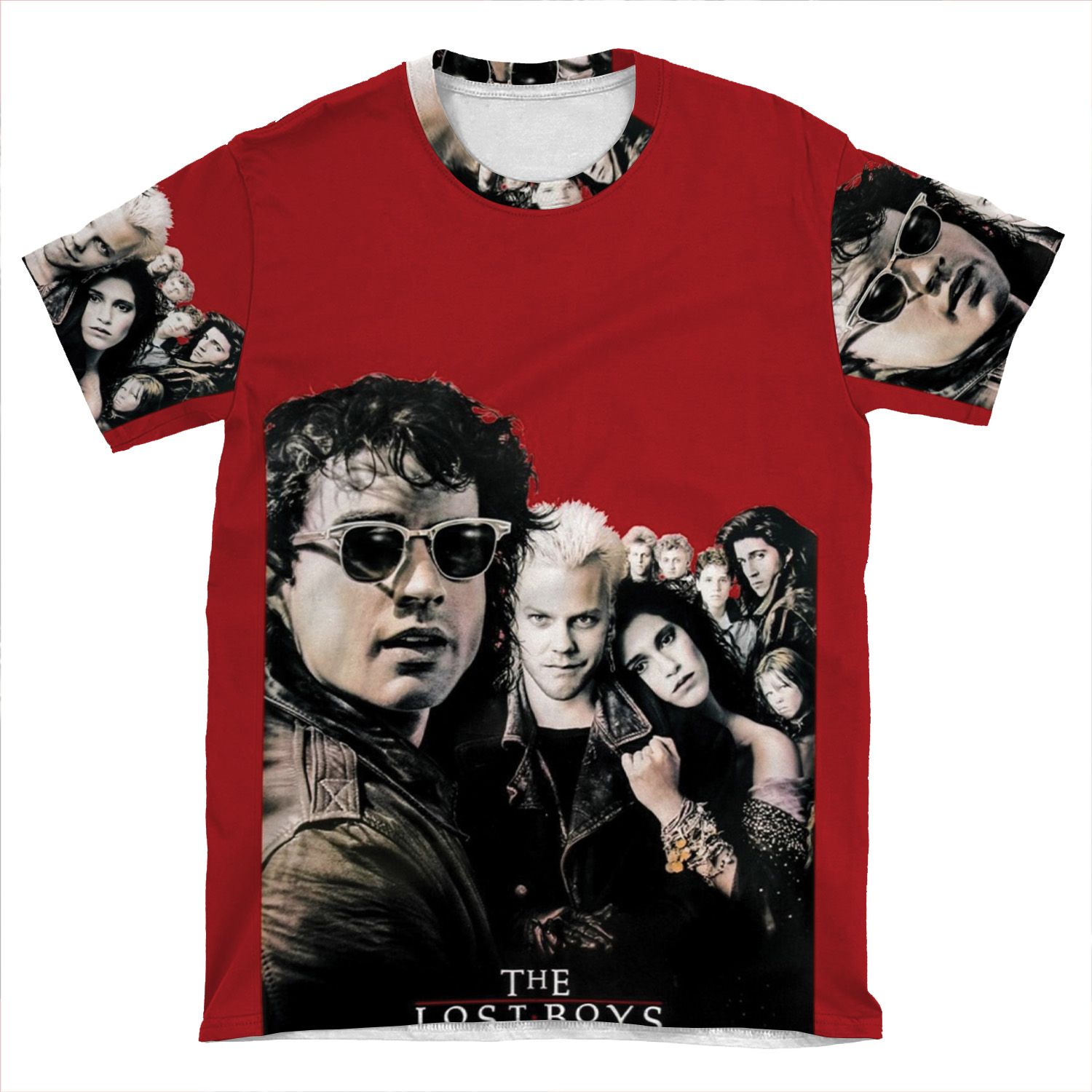 The Lost Boys Poster Inspired Artwork AOP T-shirt Tee