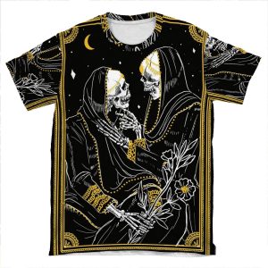 The Lovers, Tarot Card AOP T-shirt Tee