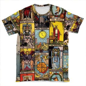 The Major Arcana Of Tarot AOP T-shirt Tee