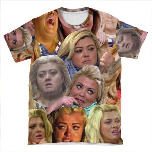 The Many Moods Of Gemma Collins AOP T-shirt Tee