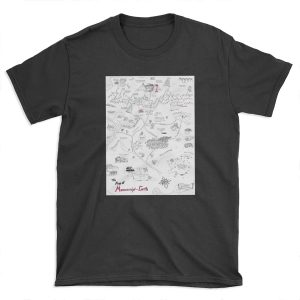 The Map of Manuscript Earth T-shirt Tee