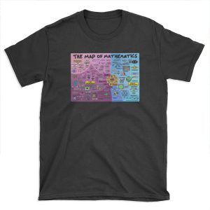 The Map of Mathematics T-shirt Tee