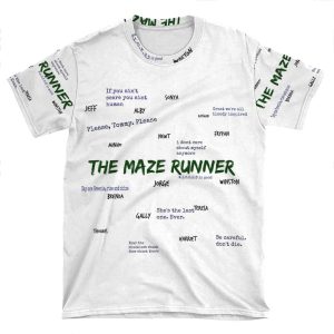 The Maze Runner Qoutes AOP T-shirt Tee