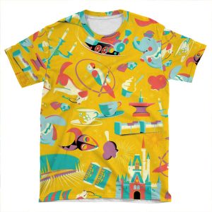 The Most Magical Place On Earth AOP T-shirt Tee