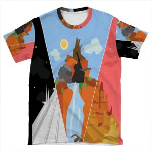 The Mountains AOP T-shirt Tee