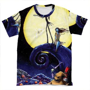 The Nightmare Before Christmas 3 AOP T-shirt Tee
