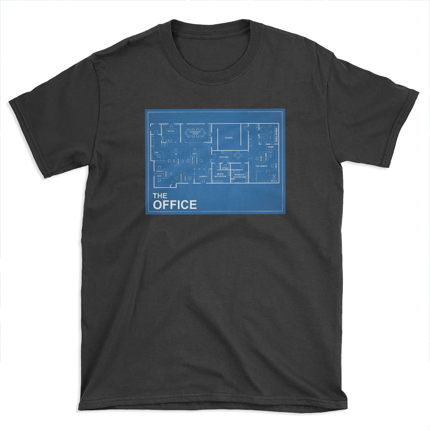 The Office Blue Print T-shirt Tee