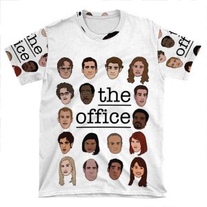 The Office Crew AOP T-shirt Tee
