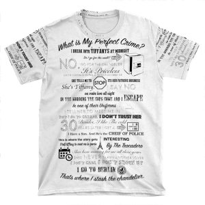 The Office: Dwight's Perfect Crime AOP T-shirt Tee