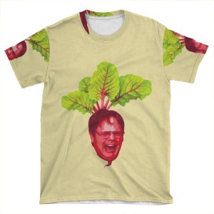 The Office: Dwight Schrute Beet AOP T-shirt Tee