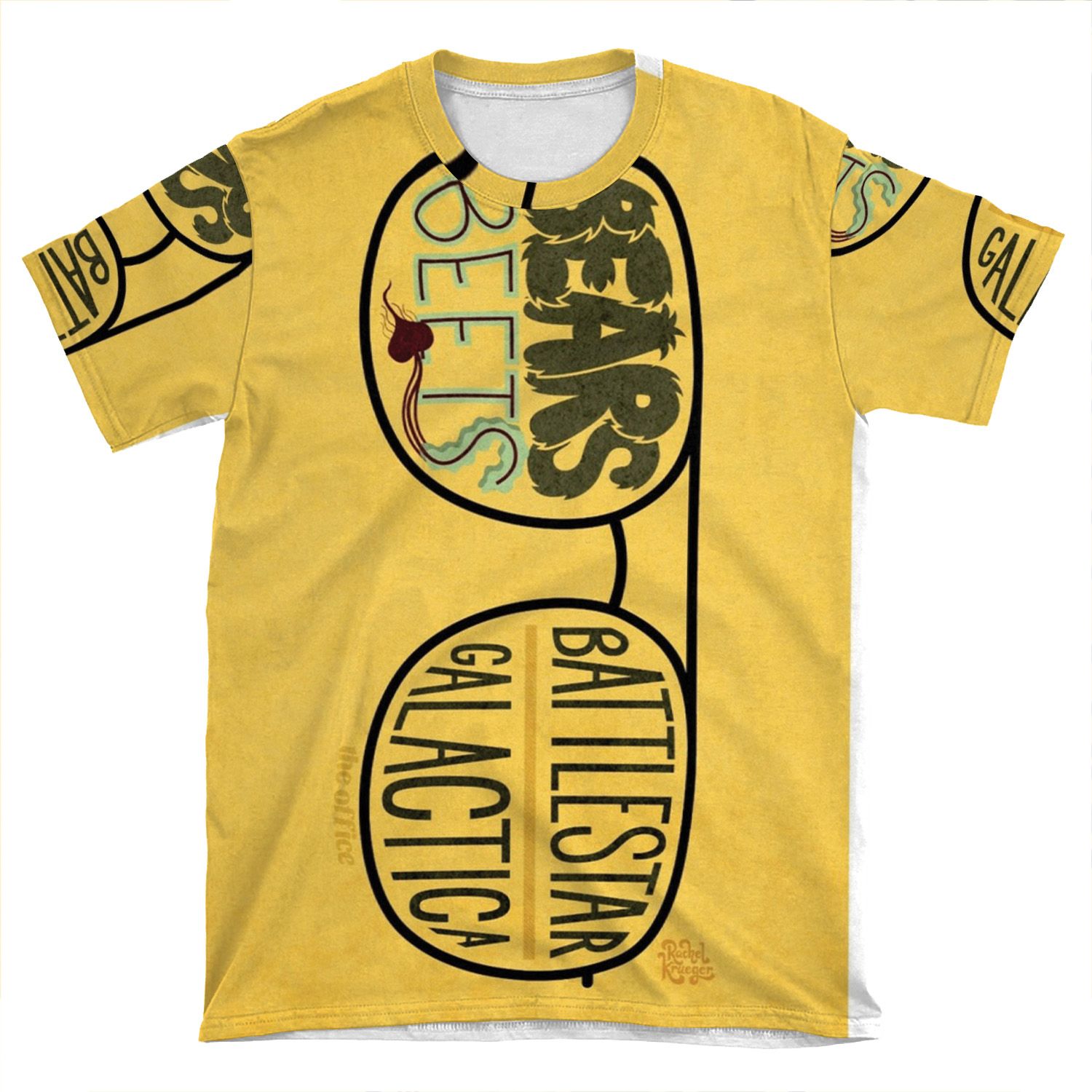 The Office Jim As Dwight Quote AOP T-shirt Tee