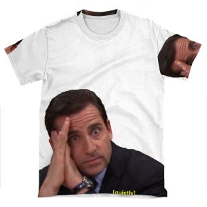 The Office Michael I'Ll Kill You AOP T-shirt Tee
