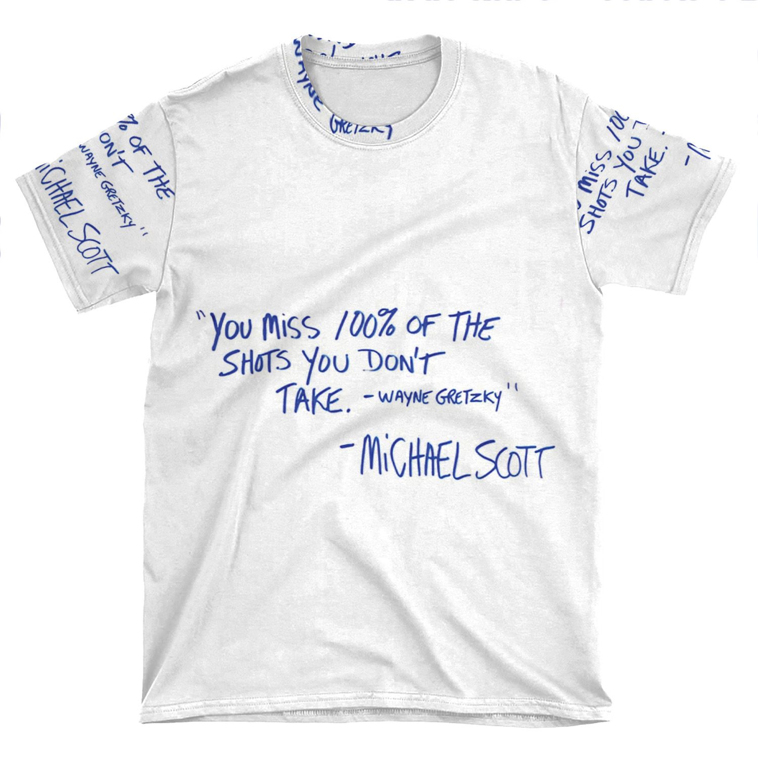 The Office Michael Scott Quote AOP T-shirt Tee
