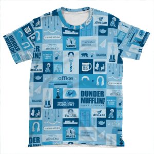 The Office V5 AOP T-shirt Tee