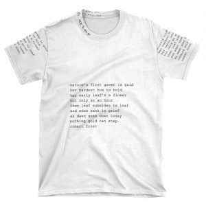 The Outsiders Poem AOP T-shirt Tee