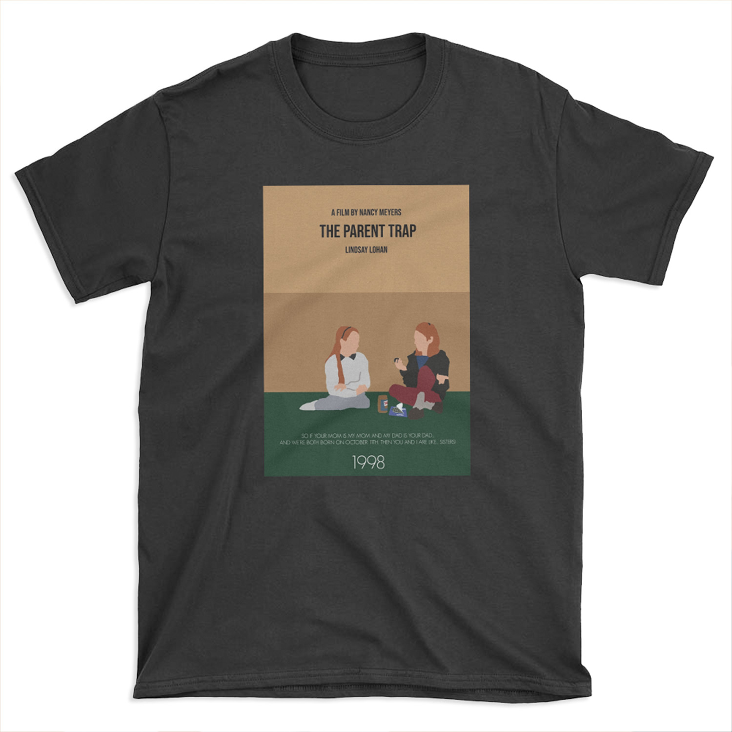 The Parent Trap Minimalist Movie T-shirt Tee