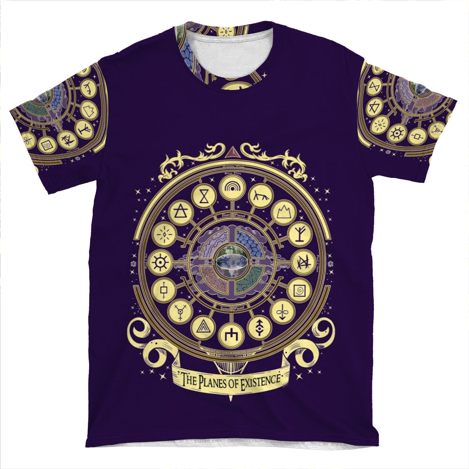 The Planes Of Existence AOP T-shirt Tee