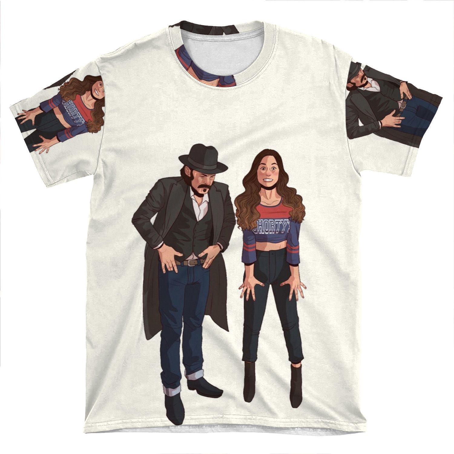 The Pose AOP T-shirt Tee