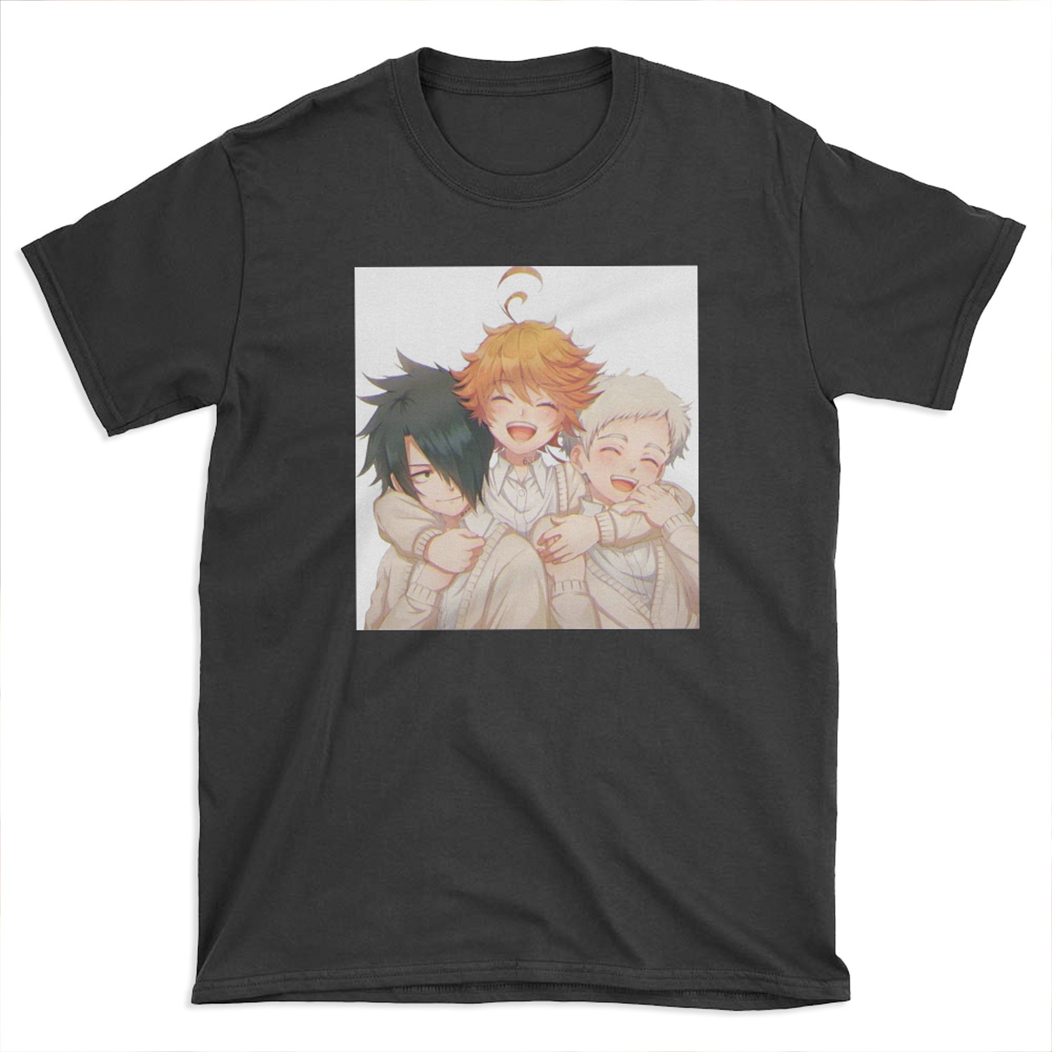 The Promised Neverland : cute Emma Ray & Norman T-shirt Tee