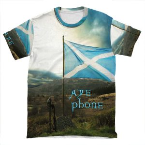 The Scottish Aye Phone Cover! AOP T-shirt Tee
