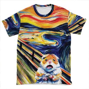 The Screaming Hamster AOP T-shirt Tee