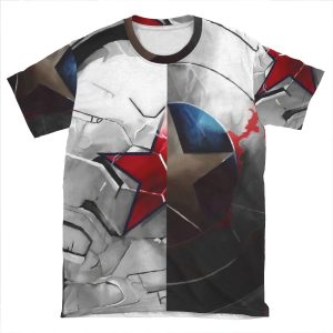 The Shield And The Soldier AOP T-shirt Tee