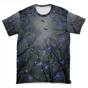 The Sight Of The Stars Makes Me Dream AOP T-shirt Tee