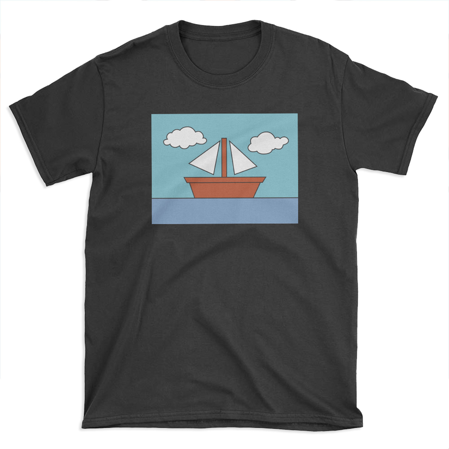 The Simpsons Boat Picture T-shirt Tee