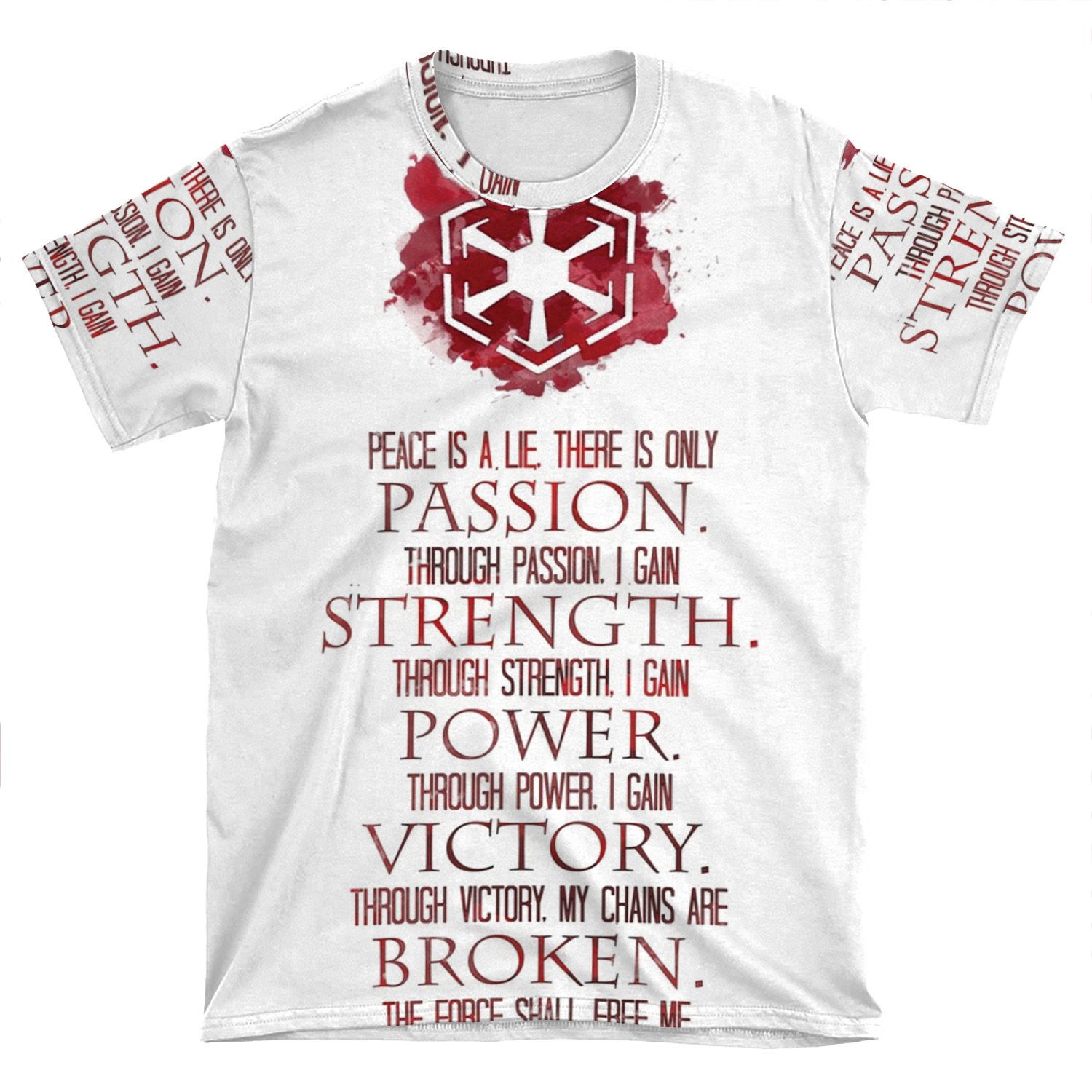 The Sith Code 2 AOP T-shirt Tee