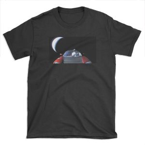 The SpaceX Starman Leaving Earth Behind T-shirt Tee